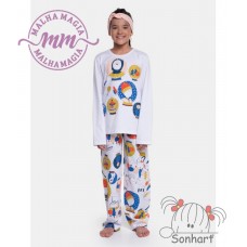 PIJAMA  KIDS FEMININO - INVERNO